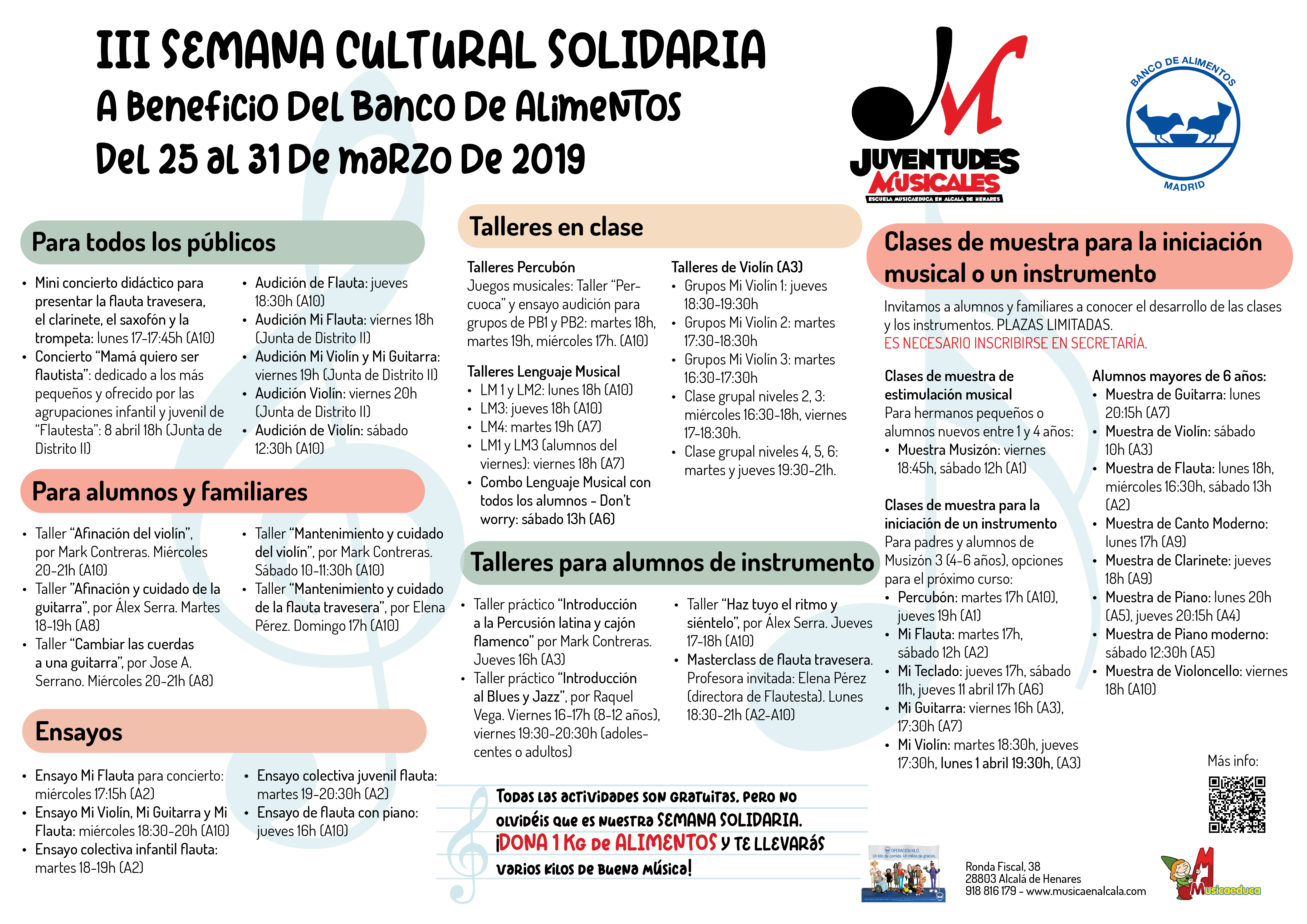 III semana cultural solidaria final