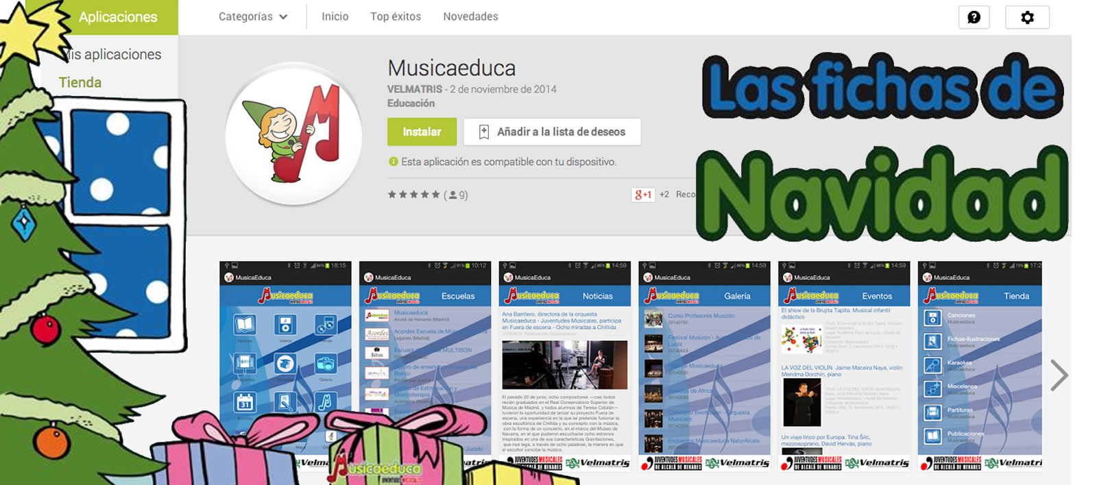 app navidad