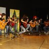 Agrupación de guitarras en el Festival